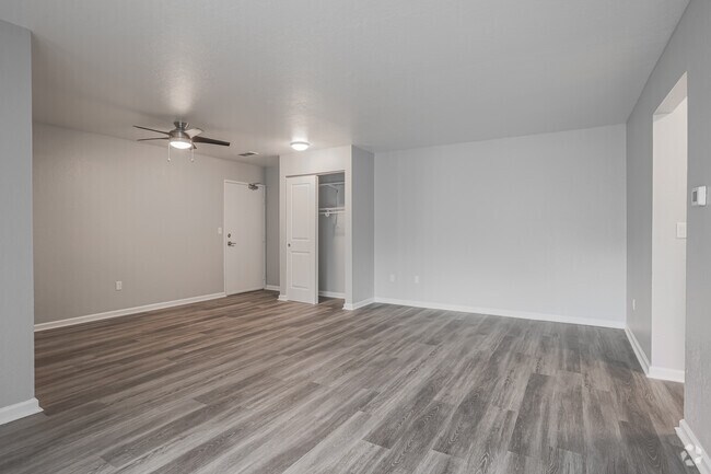 2 BR, 1 BA - Living Room