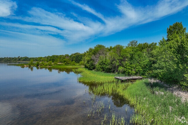 Lake George is one of many lakes around Saint Francis with water recreation.