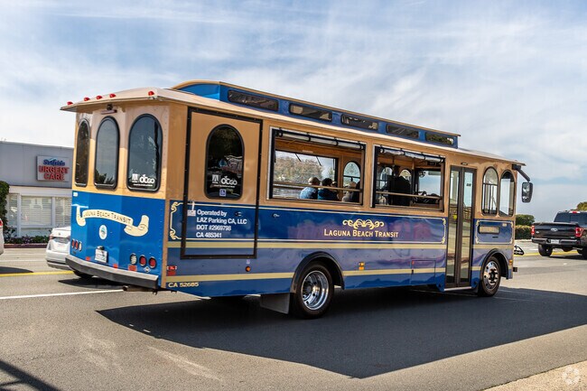 The Laguna Beach Trolley is a convenient and free transportation service that runs throughout the city, offering residents and visitors an easy way to explore the area.
