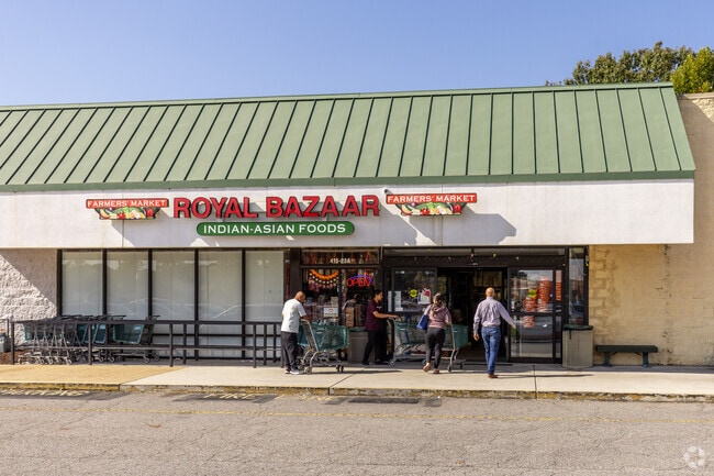 Royal Bazaar is an international market in Poplar Hall.