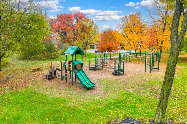 Warren's local city park attracts locals with its playground.