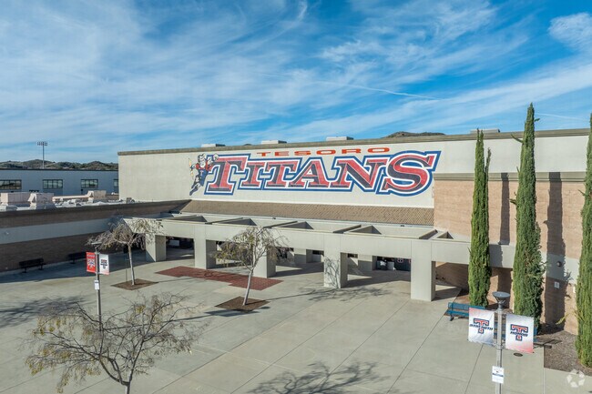 Tesoro High School is the home of the Titans.