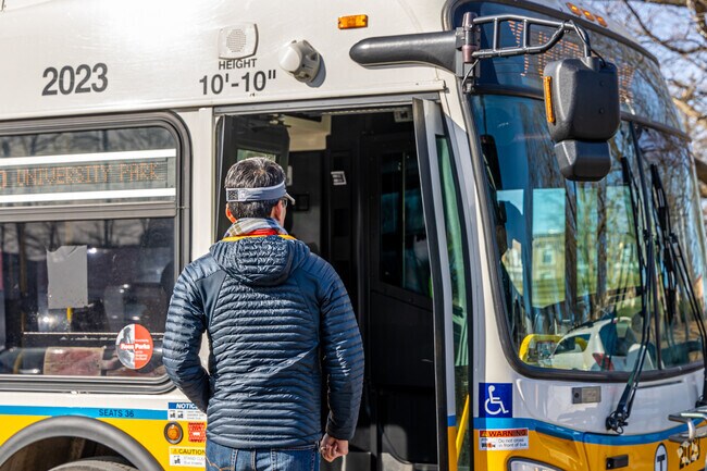 Bleachery has many MBTA stops all throughout the town for commuters.