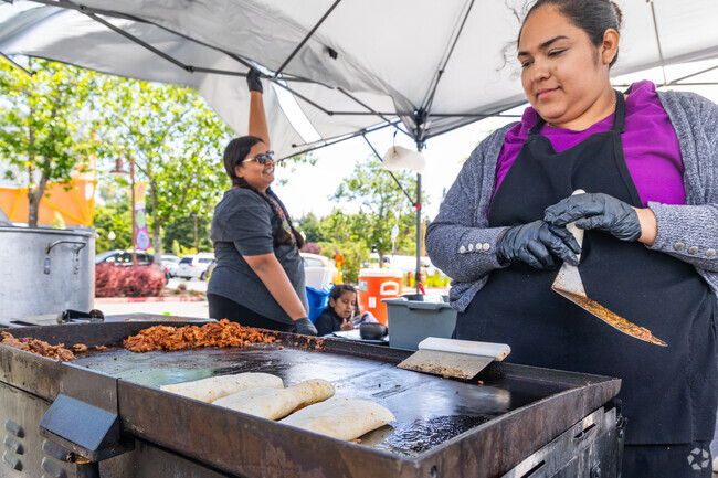 The Crossroads Farmers Market is your one-stop-shop for produce and snacks.
