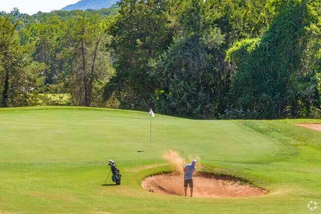 Grab your clubs and play a round at Meadowcreek Golf Course in Locust Grove.