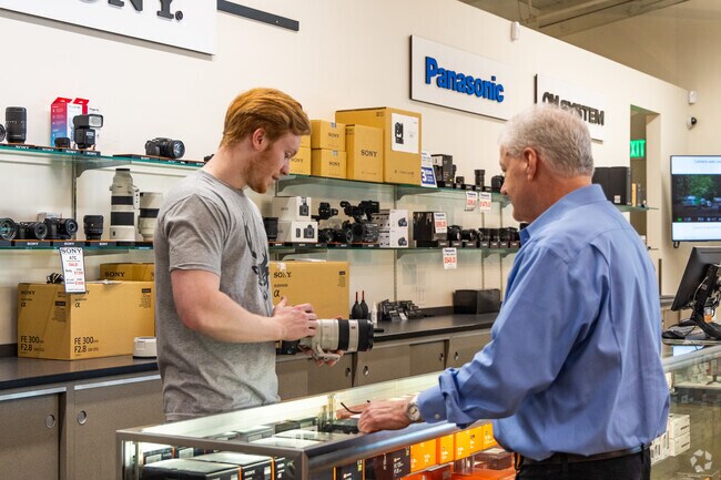 Kenmore Camera is locally famous and serves the Uplake community.