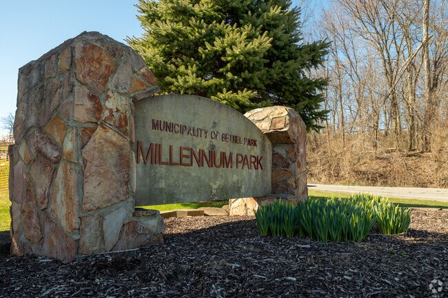Catch a game at Millennium Park in Bethel Park or take a walk around one of it's many fields.
