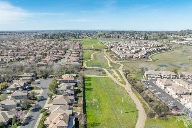 Trails connect sections of The Parkway.