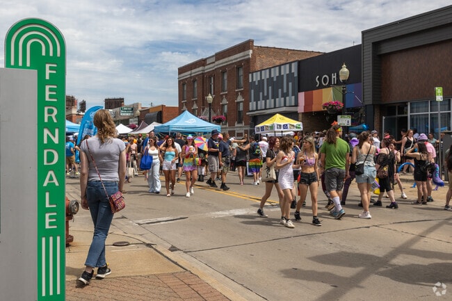 Everyone is welcome with open arms at Ferndale Pride.