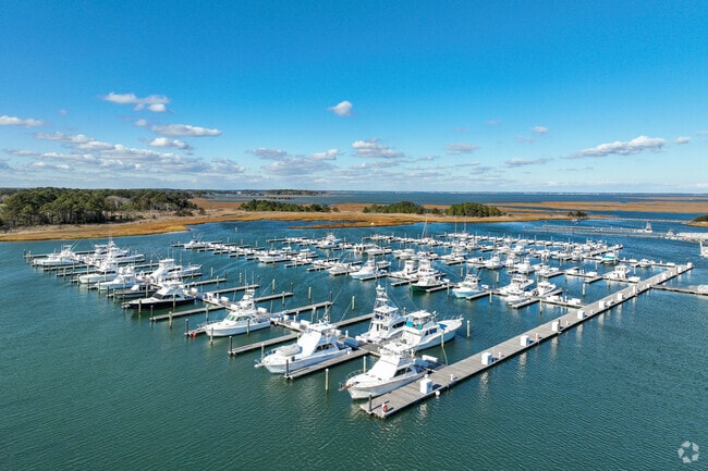 Dock your boat at Delaware Seashore State Park near Bethany Beach.