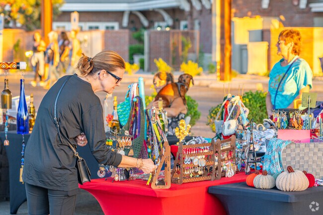 Many local vendors offer their products to guests at the Estrella Mountain Food Truck Night.