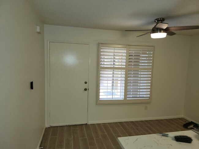 inside of front door