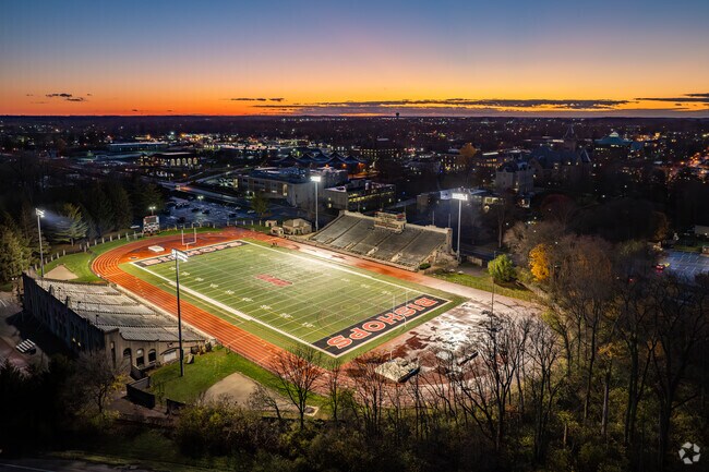 Delaware's Ohio Wesleyan University was founded in 1844 and serves over 1,500 students.