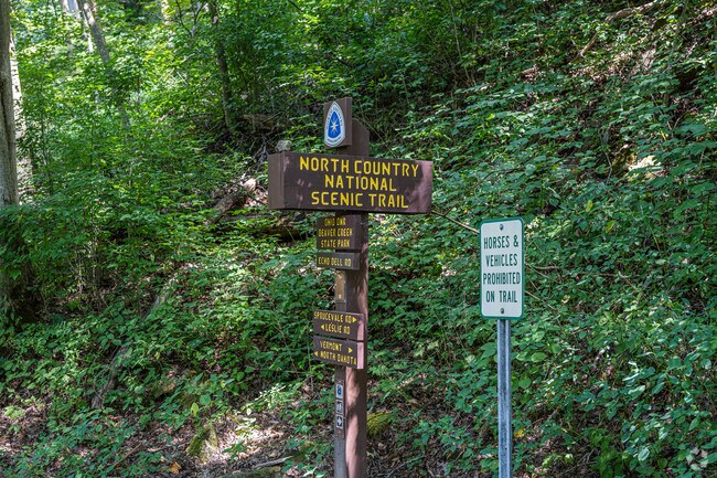 The North Country National Scenic Trail is the longest in the National Trails System.