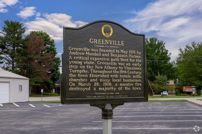 Greenville was founded in 1816 by Andrew Mundell and Ben Haines.