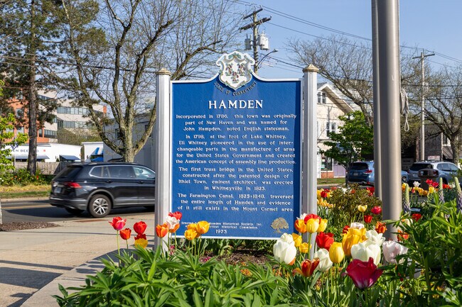 Hamden is steeped in history dating back to the late 1700's.