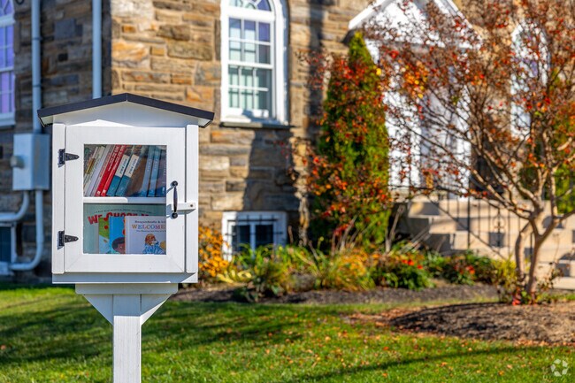 Take or leave a book in Boothwyn at one of many free little libraries.