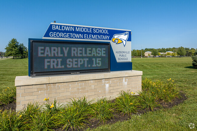 Baldwin Street Middle School in Hudsonville, Michigan.