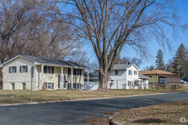 Many different home styles can be found in the Elm Grove neighborhood.