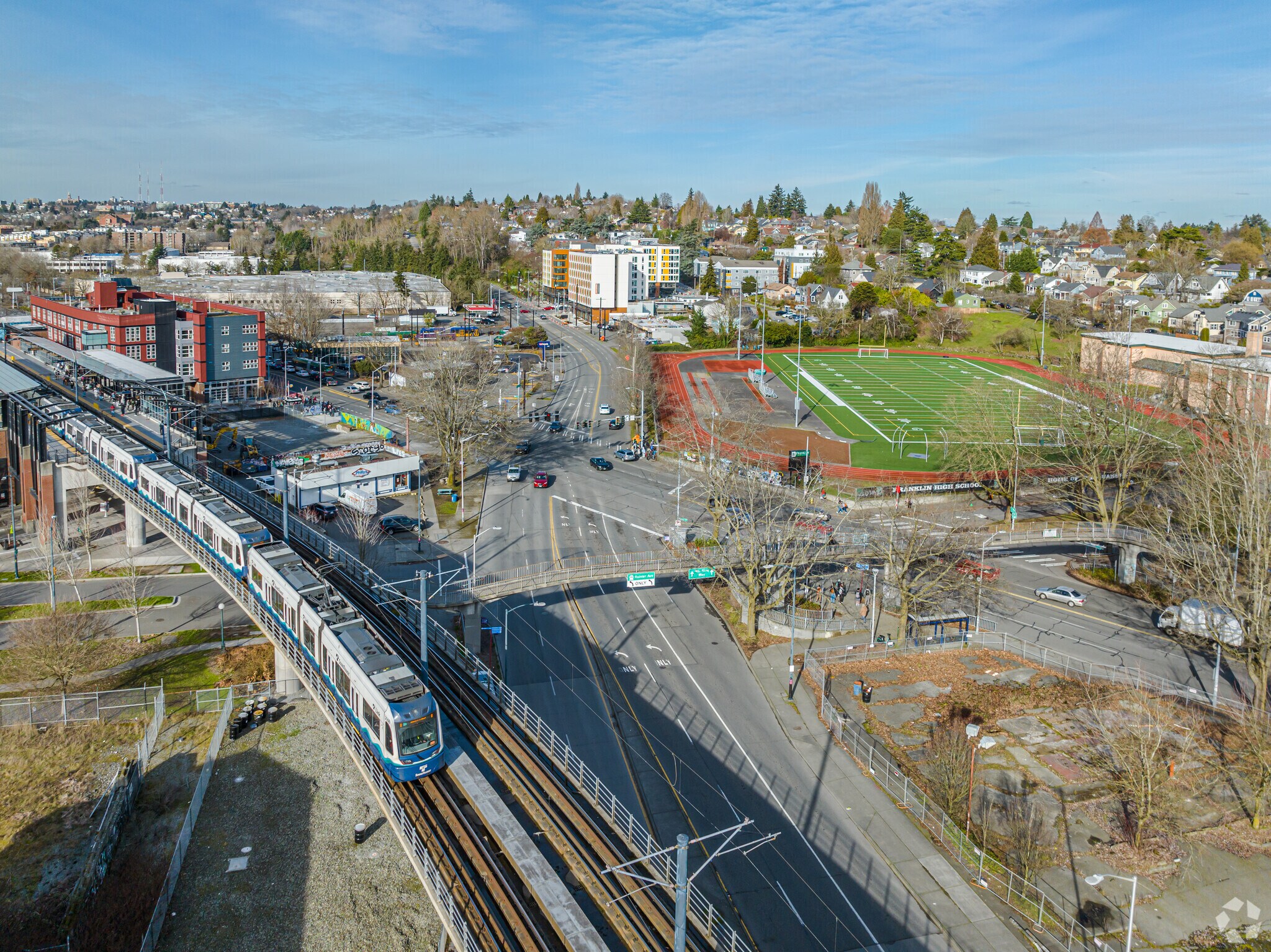 Sound transit in close proximity to Mt. Baker