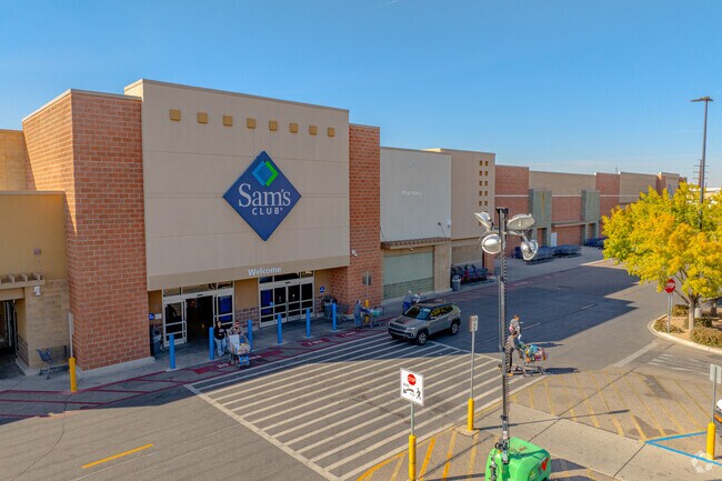 Sam’s Club is a 15-minute drive away.