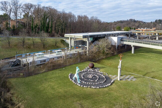 The Old Court Metro Station connects Lochearn to the rest of the Baltimore metro system.