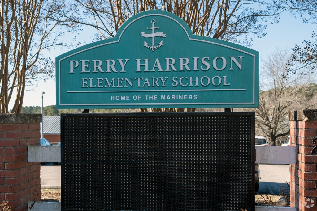 Perry W. Harrison Elementary School is located in Pittsboro, NC.