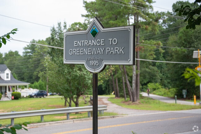 The North Augusta Greeneway is a 12 mile loop of paved walking paths.