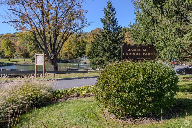 James Carroll Park is Thornwood’s scenic spot for recreation and relaxation.