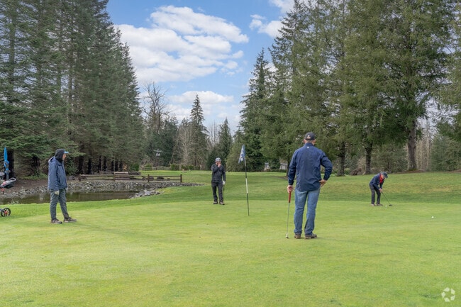 Play a round of golf with friends at Blue Boy West Golf Course in Woods Creek.