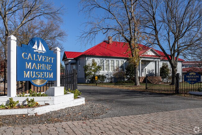 Calvert Marine Museum in Solomons has a lighthouse and a Skipjack on display.
