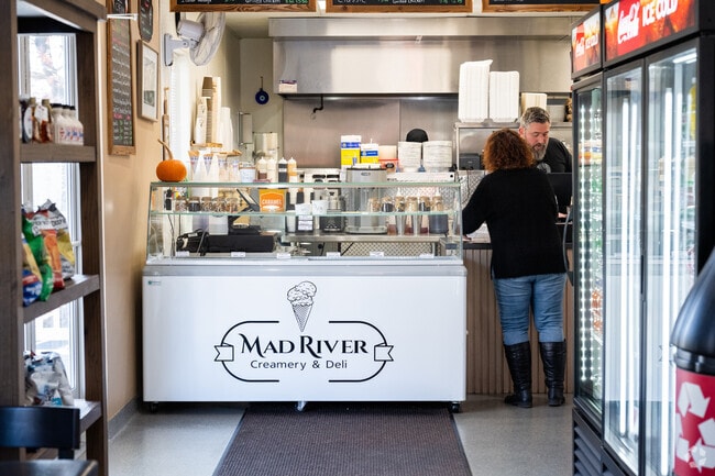Mad River Creamery & Deli has fresh ice cream and a menu curated for every taste.