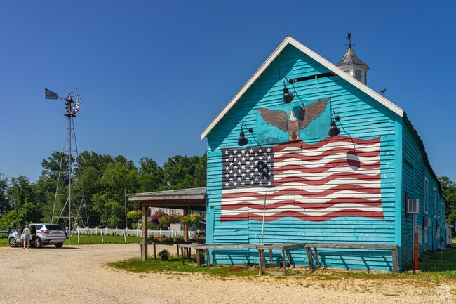 North Hanover’s patriotic spirit reflects its close-knit, rural community values.