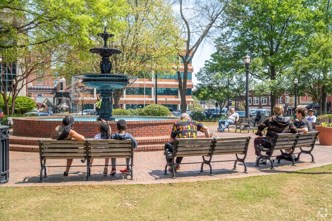 Glover Park at Marietta Square is nearby offering residents a relaxing area to hang out.