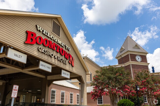 Head to the Boomtown Casino for entertainment right in the heart of the Harvey neighborhood.