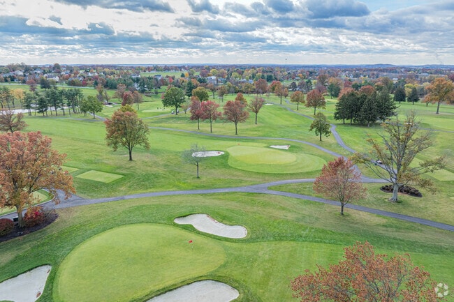 The Indian Valley Country Club maintains a beautiful golf course.