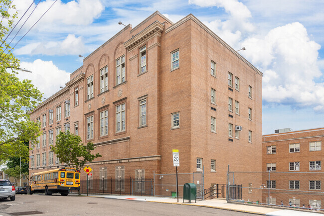 PS 153 Maspeth Elementary along 60th Ave.