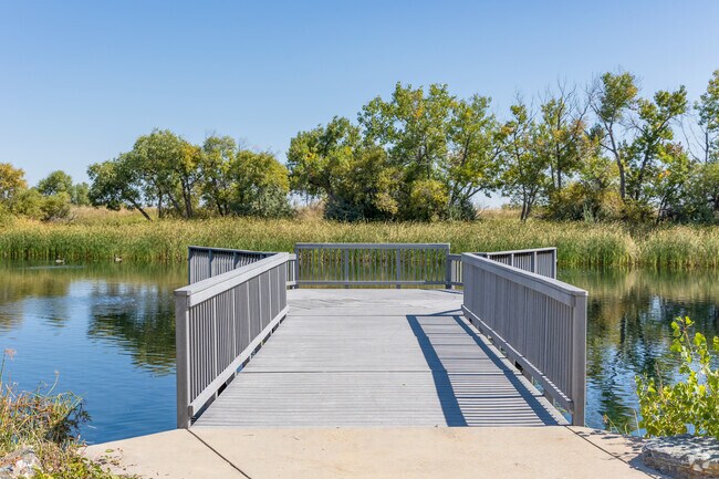 Take a breath of fresh air at Faversham Lake dock in The Farm neighborhood.