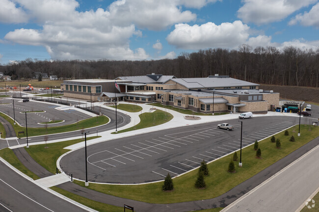 Robert L. Nickels Intermediate School, Aerial.