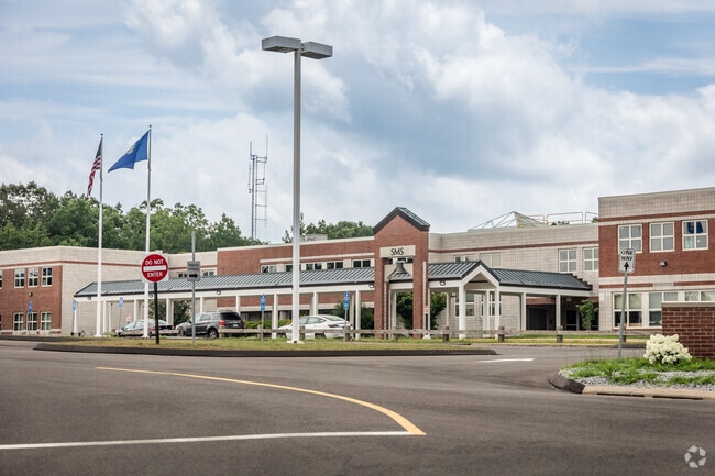 Stafford Middle School is located in Stafford, CT.