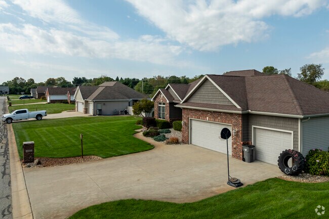 Benton features early 20th-century homes and modern subdivisions.