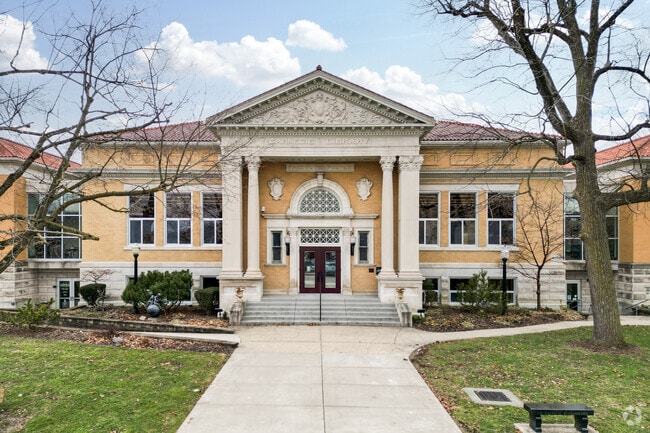 The Greenville Public Library is housed in a beautiful historic building.