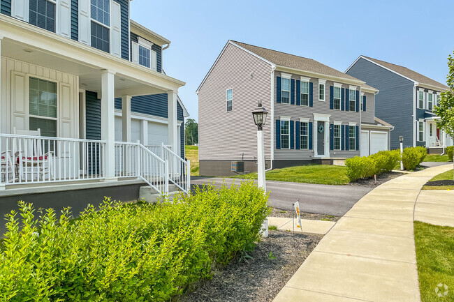 New construction homes are a common sight in Lower Allen Township.