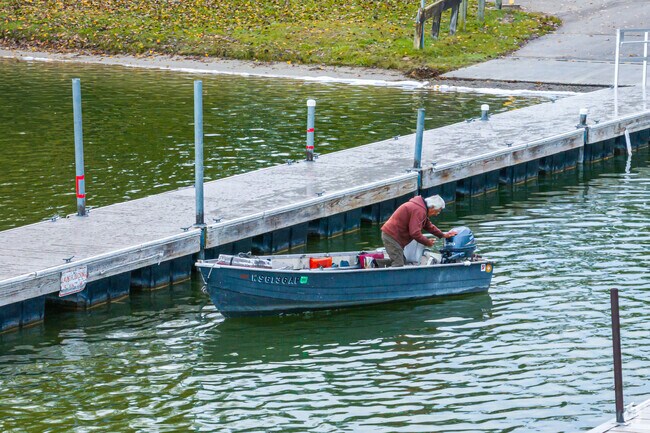 Boaters at Fischer Park enjoy the best views of annual summer celebrations.