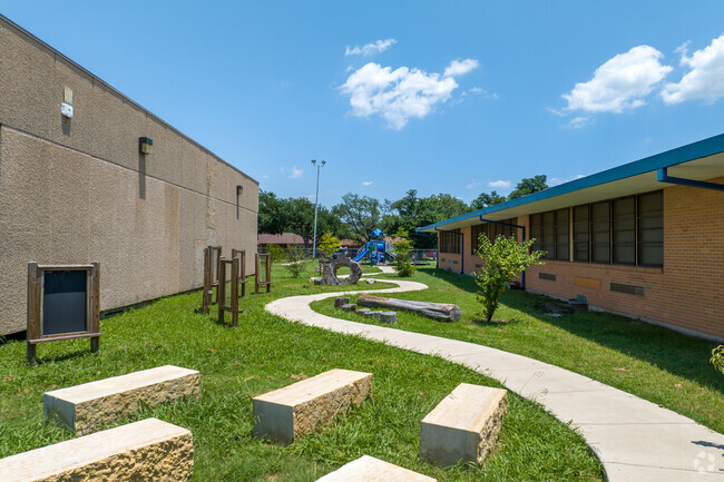 The pathway to education starts at David G Burnet Elementary in Dallas, TX.