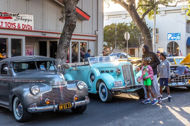 You can enjoy an old car show at the Downtown Hayward Street Party.