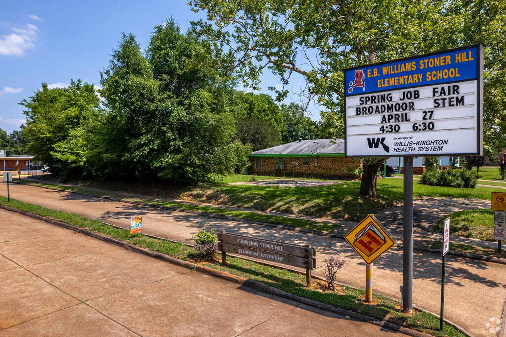 E.B. Williams Stoner Hill Elementary School is a public school in Shreveport, LA.