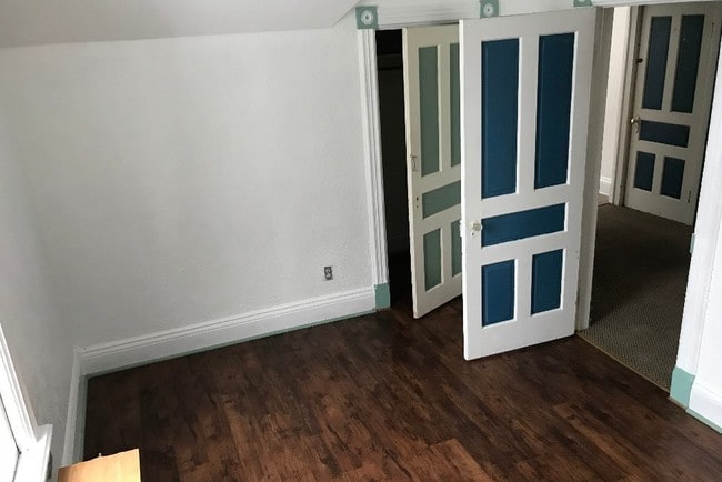 Bedroom with closet