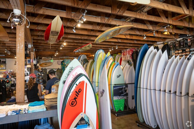 Pleasure Point offers a wide variety of surf shops.