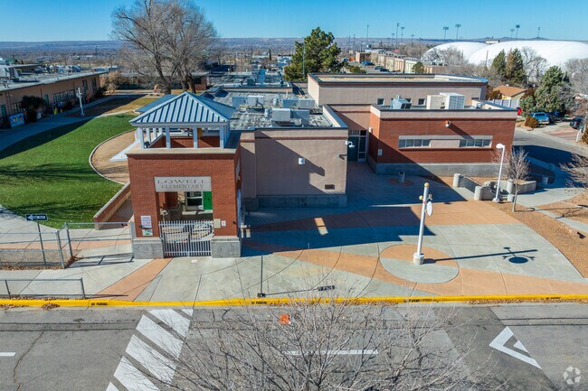 Lowell Elementary School is located in Albuquerque near the University of New Mexico.